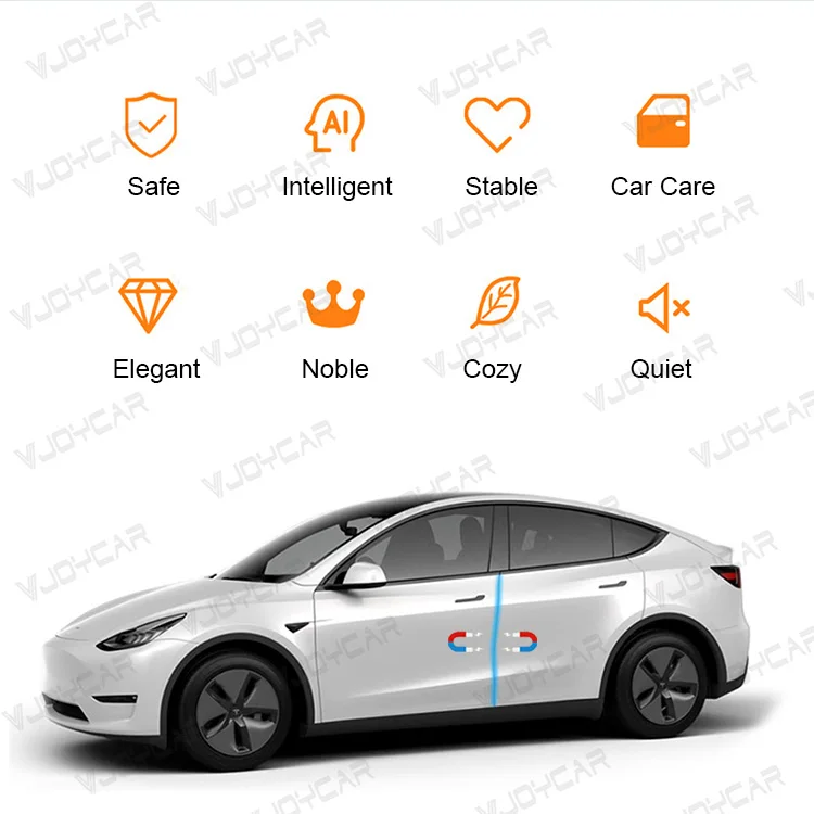 2026 Update Soft Closing for Tesla Model 3 Y 3 Highland New Y Juniper YL 4-Door Anti Pinch Auto Electric Suction Door Softclose