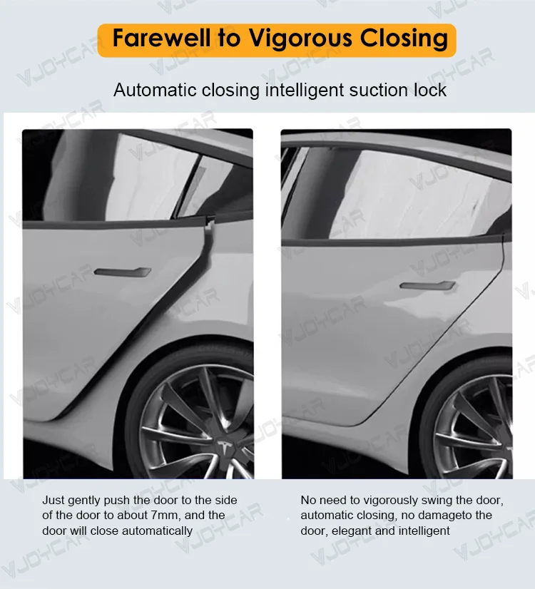 2026 Update Soft Closing for Tesla Model 3 Y 3 Highland New Y Juniper YL 4-Door Anti Pinch Auto Electric Suction Door Softclose
