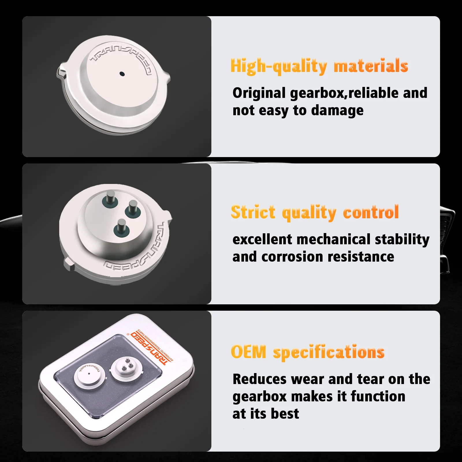 TRANSPEED Pair 0DE 0GC DQ380 DQ381 DQ500 Transmission Pressure Sensor Control Unit TCM TCU 725.0 For Audi Q3 VW Scirocco Tiguan