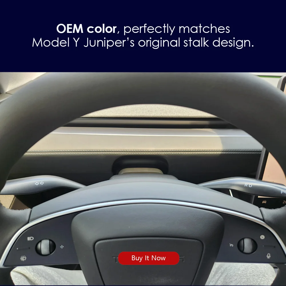 SATONIC 350mm Heated Sports Yoke Handle Steering Wheel For Tesla New Model Y Juniper YL Customized Nappa Leather