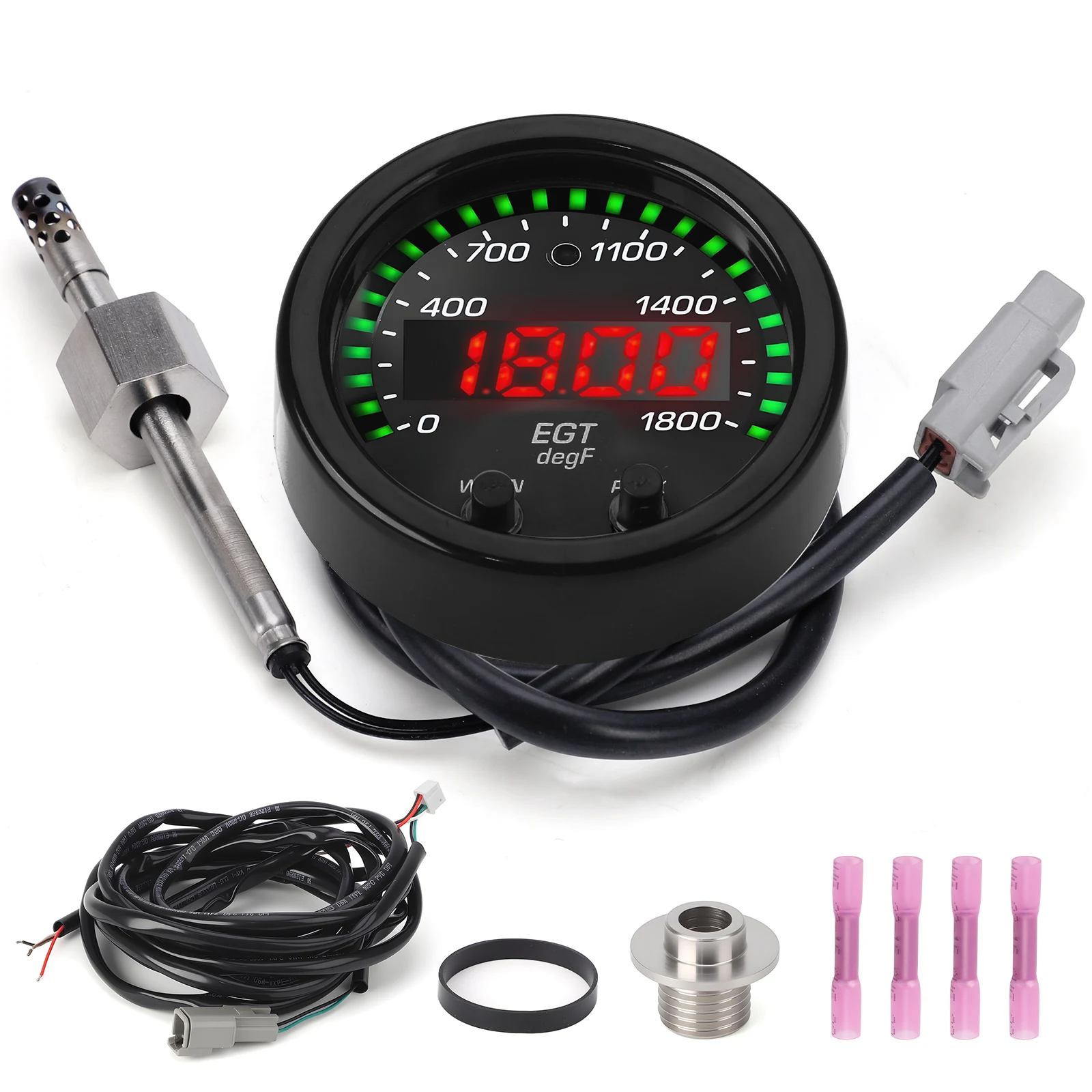 Car O2 Air Fuel Ratio Wide-band Gauge Kit For 30-0300 X-Series AFR Wideband LSU 4.9 Lambda Meter Oxygen Sensor Controller Gauge