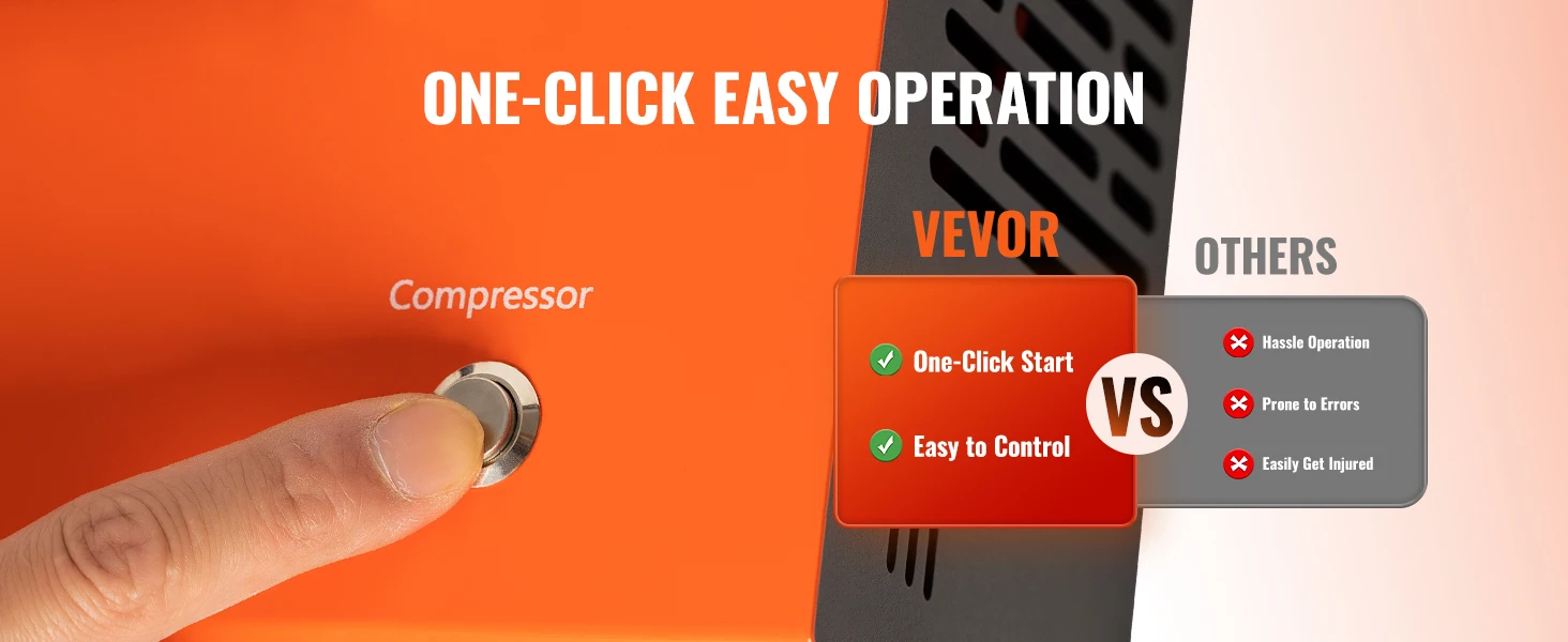 SucceBuy PCP Air Compressor 4500PSI Portable PCP Airgun Compressor Auto-Stop Oil Free Pump for Air Rifle Scuba Diving Bottle