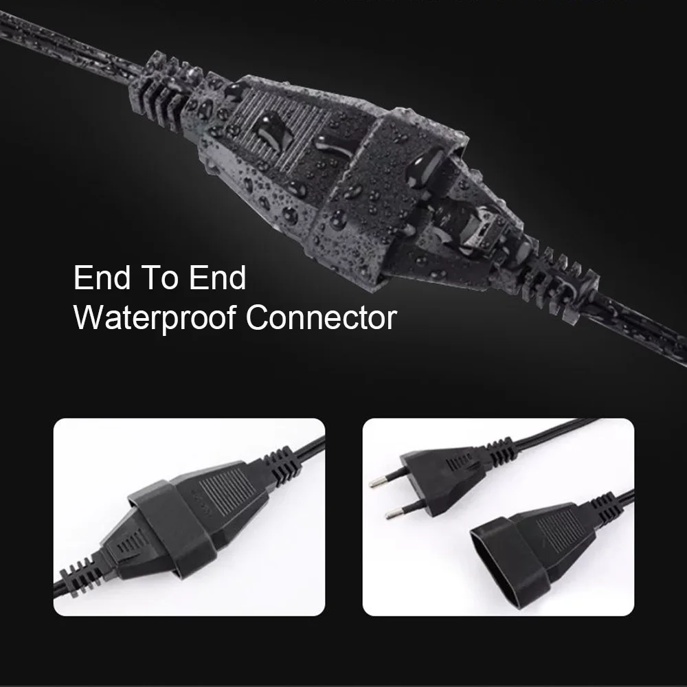 LED String Light G40 LED Garland Festoon Light IP45 Patio Fairy String For Outdoor Garden Wedding Patry Decorate9M 14M 15M 18M