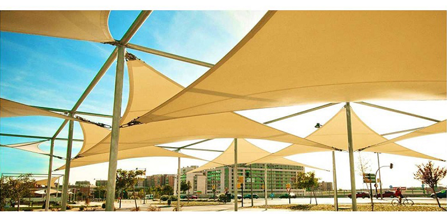 Waterproof Sun Shelter Triangle Sunshade Protection Outdoor Cover Garden Patio Pool Shade Sail Awning Camping Sun Shade 420D