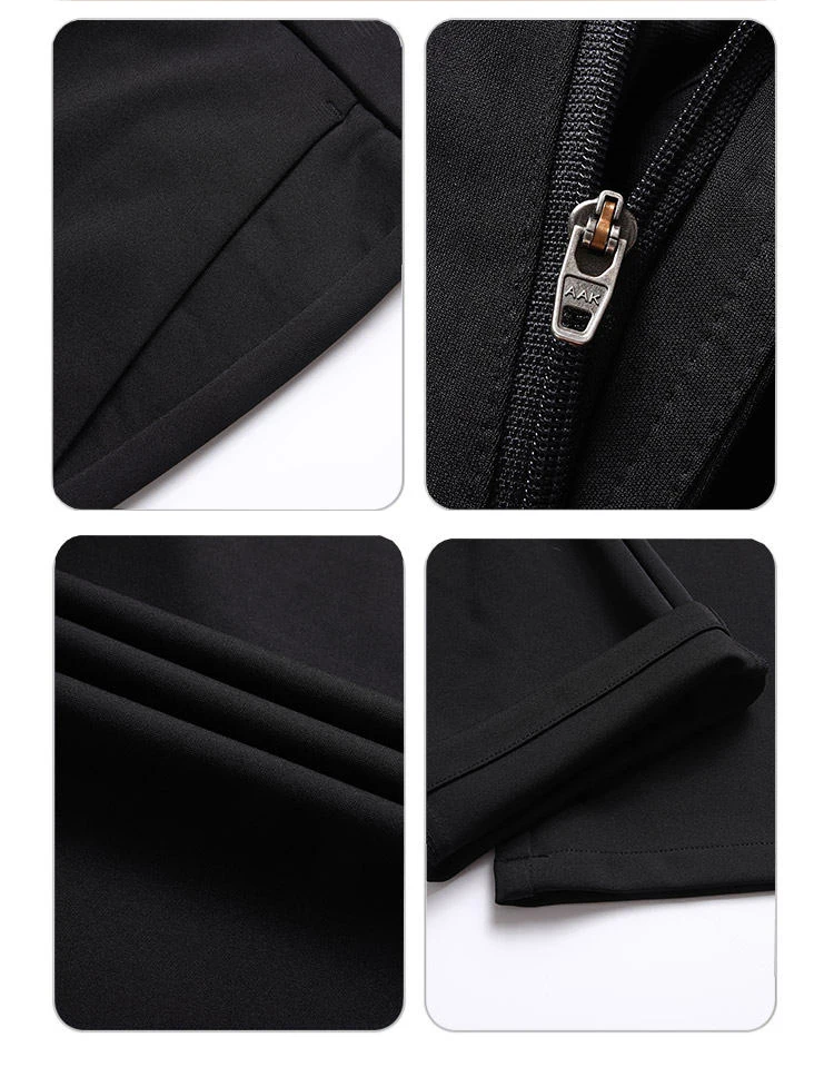 Men's Trousers Stretchy Suit Pants Summer Spring Casual Business Pants Breathable Comfortable Loose Straight Formal Pants