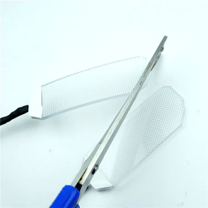 Flexible Bendable DIY LED Light Eyes Kits for Iron Man Halloween Helmet Mask Eye Light Cosplay Accessories Can Cropped Props