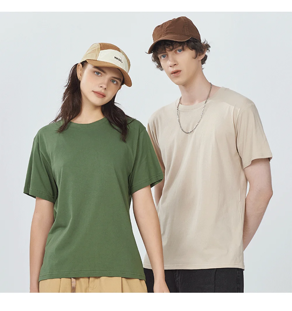 14 Colors Candy Color 100% Cotton T-Shirts Men Women Oversized Short Sleeves Casual Breathable S-XXXL Tee Clothing Soft T Shirts