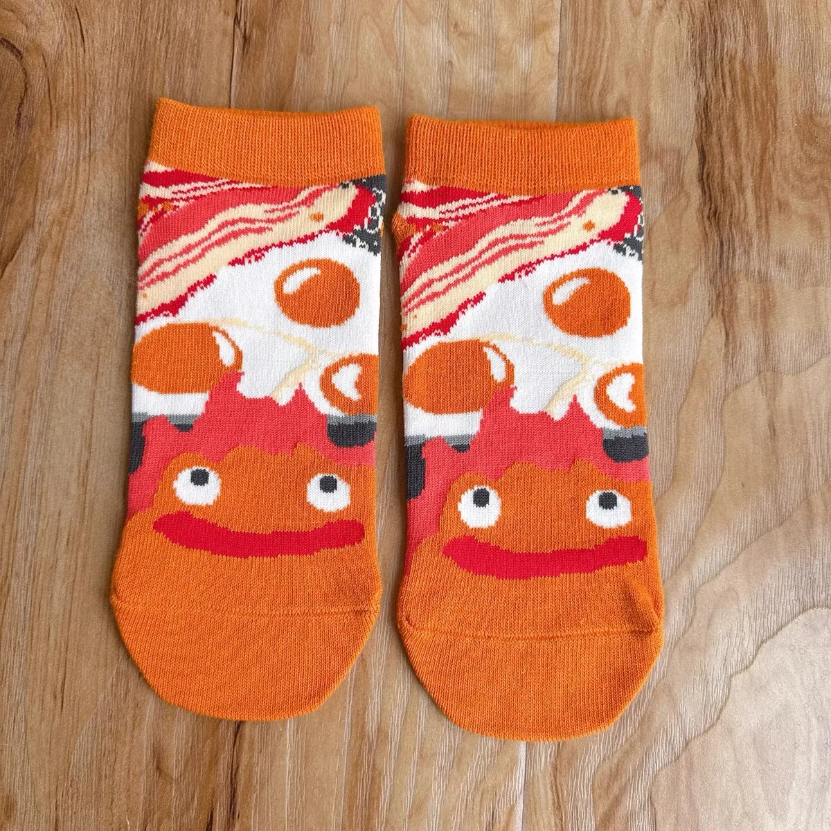 Japanese Anime Cartoon Grey Cat Socks Cute Calcifer Short Socks Jiji Socks Birthday Gifts For Girls Size Eu35-40