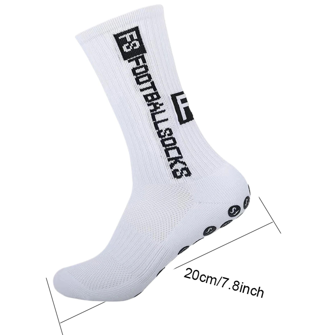 10Pairs Men Women Non Slip Grip Socks Tailored for Soccer Cycling Hiking Shockproof and Elastic