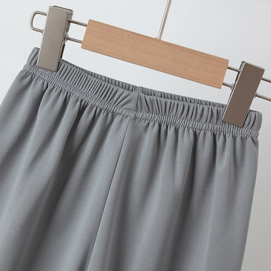 2/4 Pcs Boys' Summer Solid Color Quick Drying Breathable Set Big Kids' Loose Sports Running Hiking Outdoor Short Sleeved Shorts