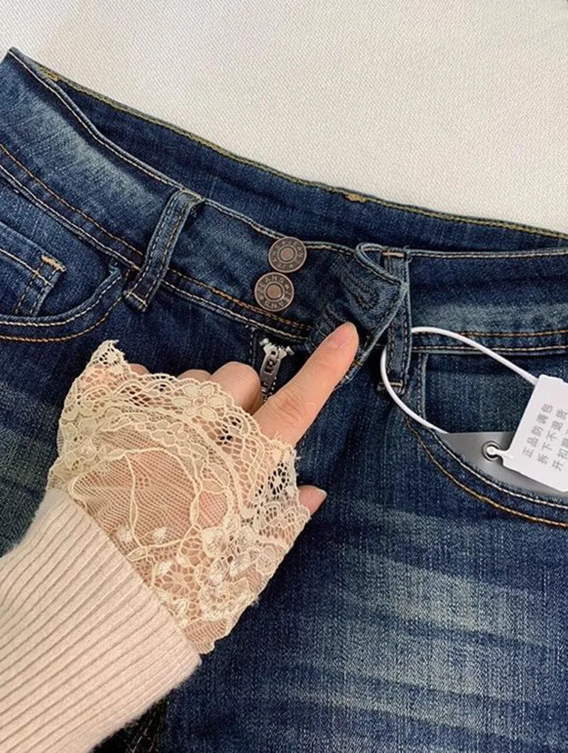 Women's Denim Shorts 2026 Summer Sexy Low-Waisted Skinny Elastic Jean Short Pants Woman Vintage Y2K Streetwear Hot Shorts