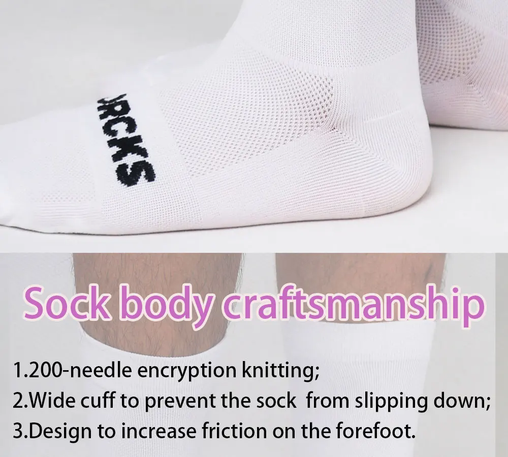 Sporcks Cat Pattern Cycling Socks Spring and Summer Men's and Women's Road Cycling Sports Trendy Breathable High-Elastic Wear-Resistant Mid-Calf Socks Sr-10