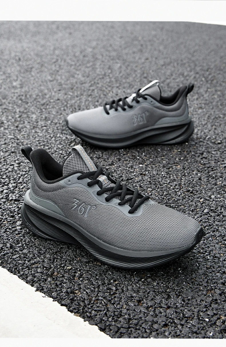 361 Degrees Fengye 5.0 Running Shoes Lightweight Wear Resistant Shock Absorb Breathable Soft Soled Male Sneakers 672542210F