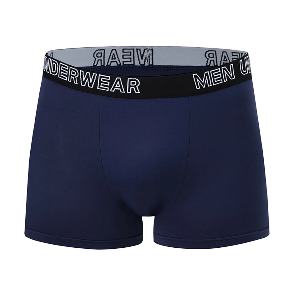 5/10 Piece Set Of Men's Seasonal Fashionable Underwear Flat Corner Pants Comfortable Plus Size Color MEN Elastic Waist Shorts