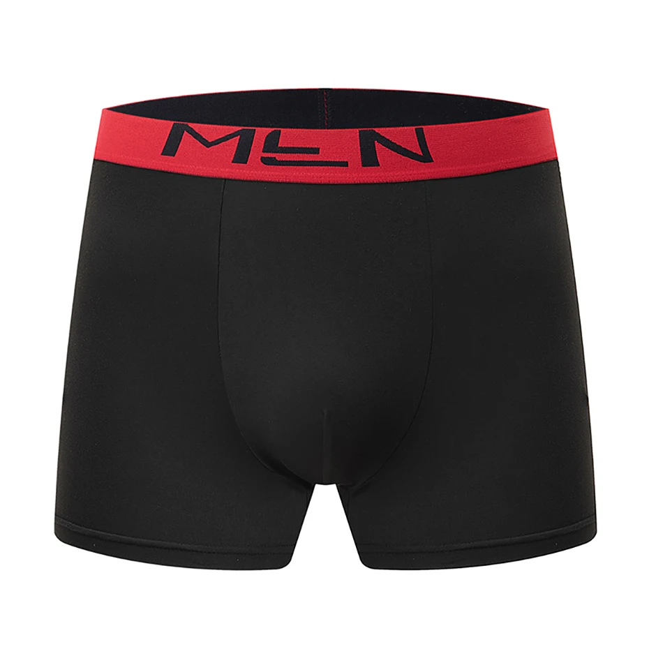 5/10 Piece Set Of Men's Seasonal Fashionable Underwear Flat Corner Pants Comfortable Plus Size Color MEN Elastic Waist Shorts