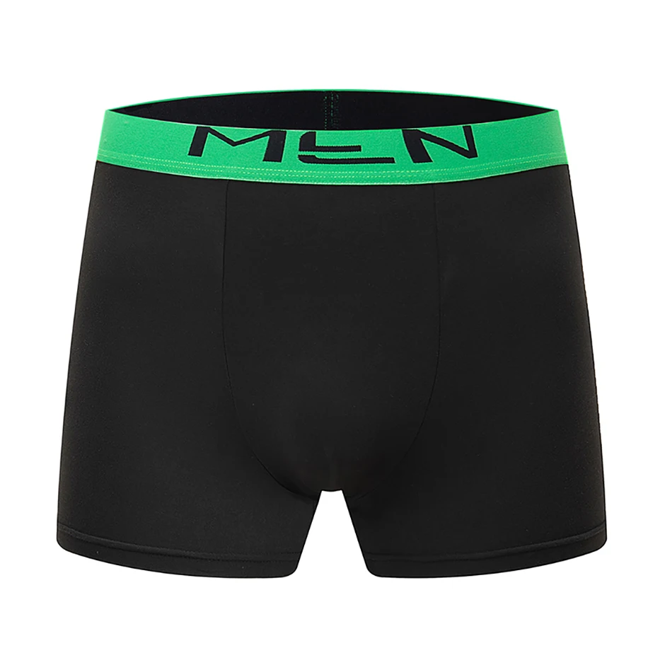 5/10 Piece Set Of Men's Seasonal Fashionable Underwear Flat Corner Pants Comfortable Plus Size Color MEN Elastic Waist Shorts