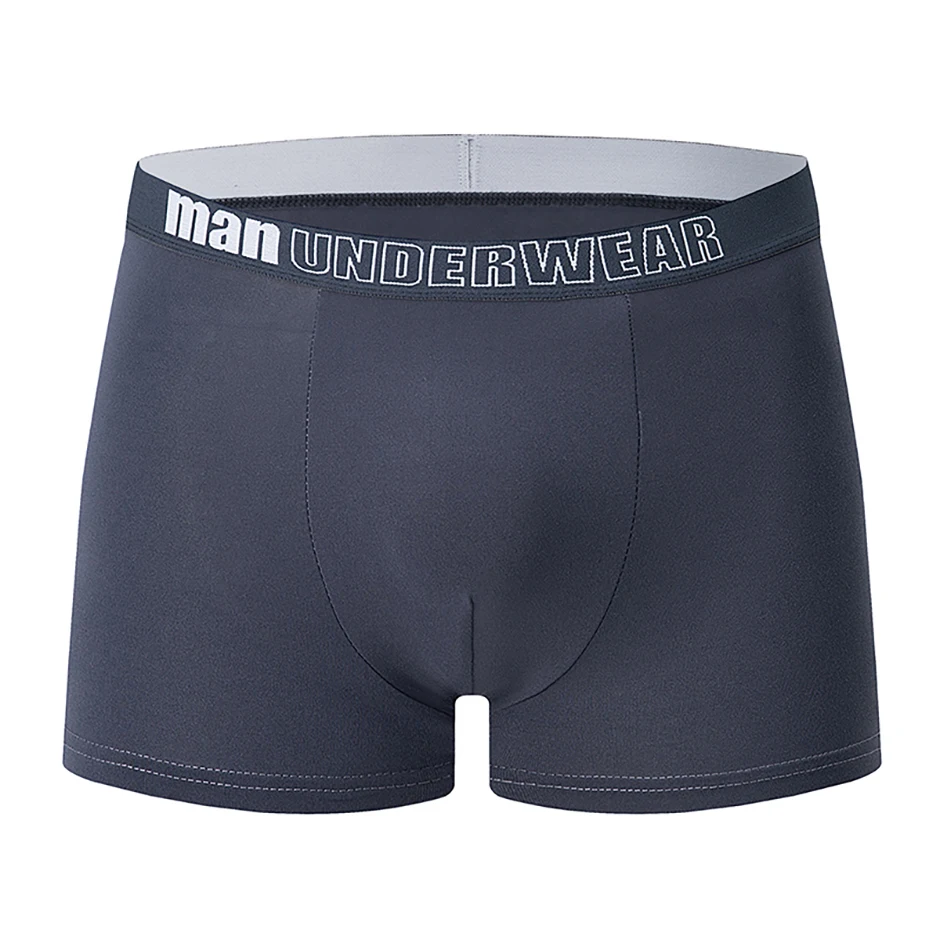 5/10 Piece Set Of Men's Seasonal Fashionable Underwear Flat Corner Pants Comfortable Plus Size Color MEN Elastic Waist Shorts