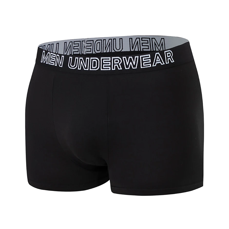 5/10 Piece Set Of Men's Seasonal Fashionable Underwear Flat Corner Pants Comfortable Plus Size Color MEN Elastic Waist Shorts