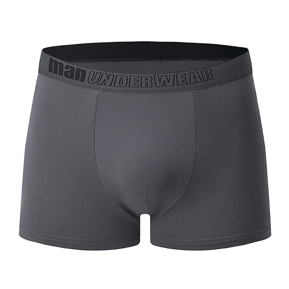 5/10 Piece Set Of Men's Seasonal Fashionable Underwear Flat Corner Pants Comfortable Plus Size Color MEN Elastic Waist Shorts