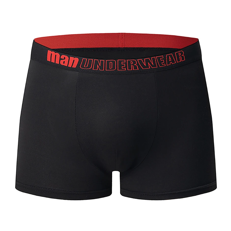 5/10 Piece Set Of Men's Seasonal Fashionable Underwear Flat Corner Pants Comfortable Plus Size Color MEN Elastic Waist Shorts