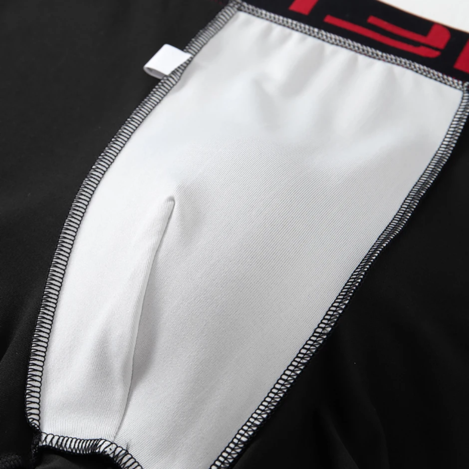 5/10 Piece Set Of Men's Seasonal Fashionable Underwear Flat Corner Pants Comfortable Plus Size Color MEN Elastic Waist Shorts