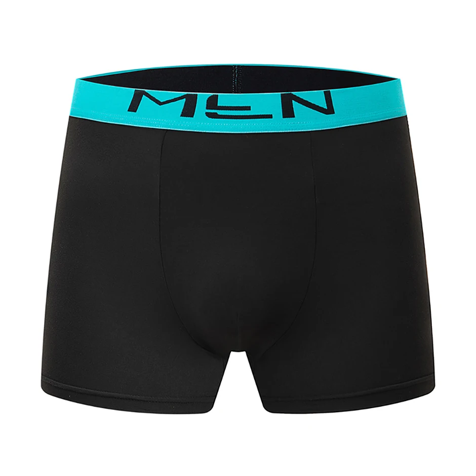 5/10 Piece Set Of Men's Seasonal Fashionable Underwear Flat Corner Pants Comfortable Plus Size Color MEN Elastic Waist Shorts