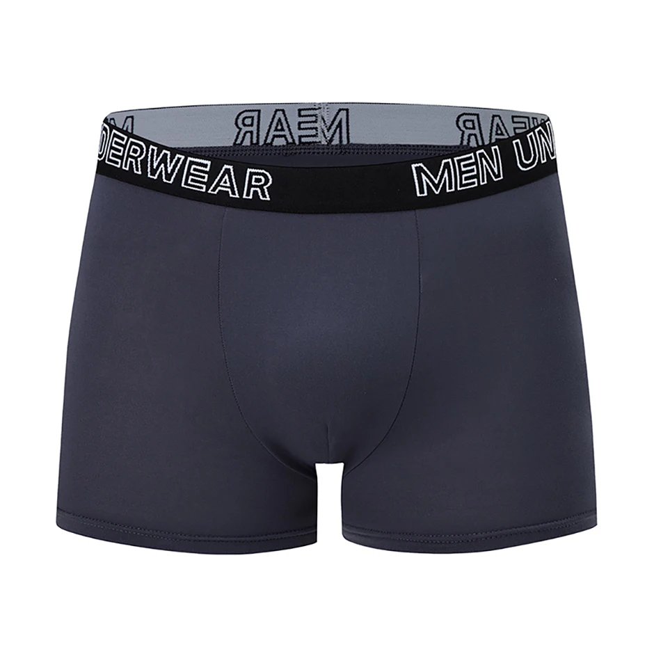5/10 Piece Set Of Men's Seasonal Fashionable Underwear Flat Corner Pants Comfortable Plus Size Color MEN Elastic Waist Shorts