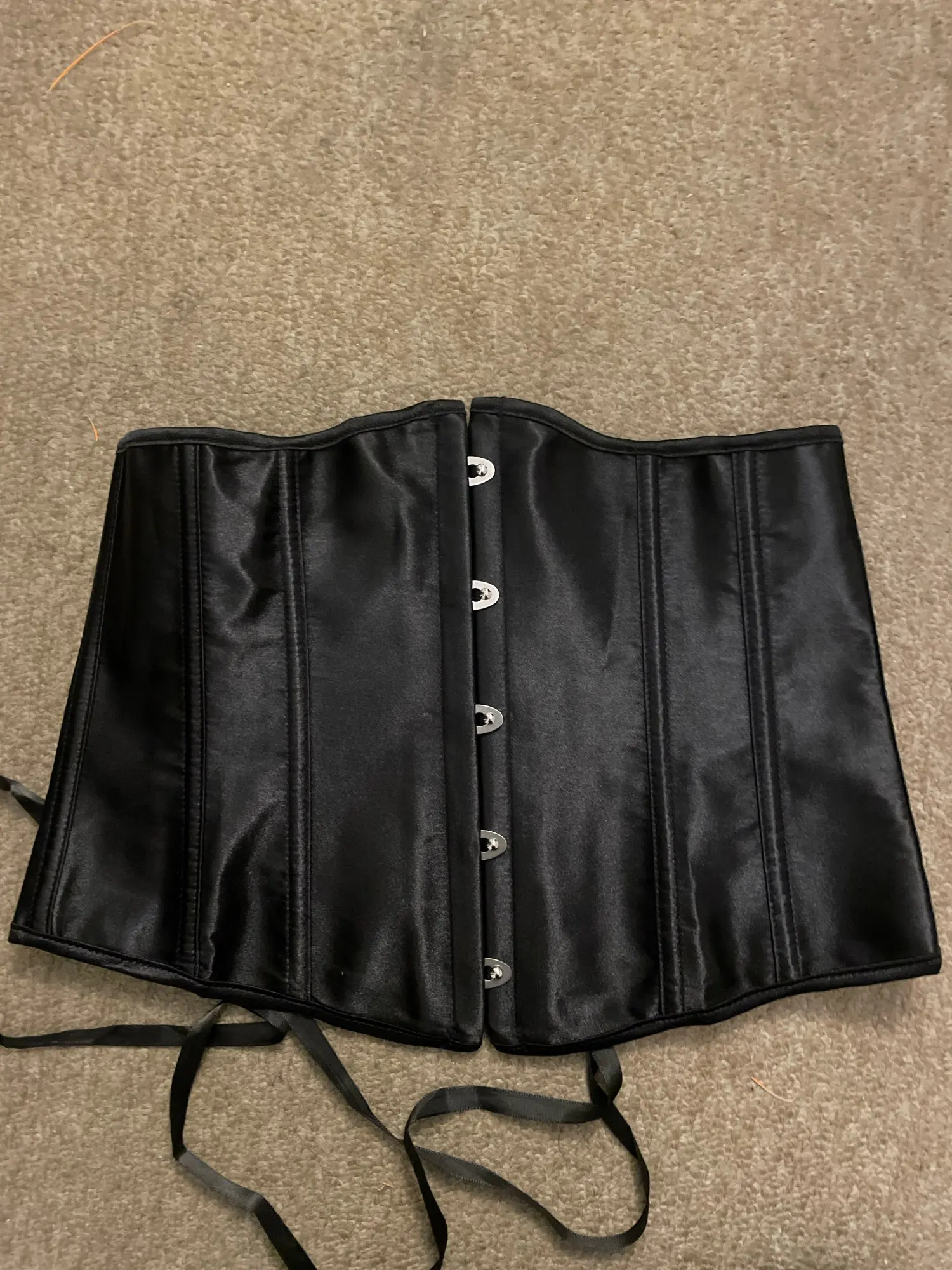 Underbust Corset Waist Slimming Corset Bustiers Body Shaper for Women Steampunk Lace-up Corset Belt Waist Trainer