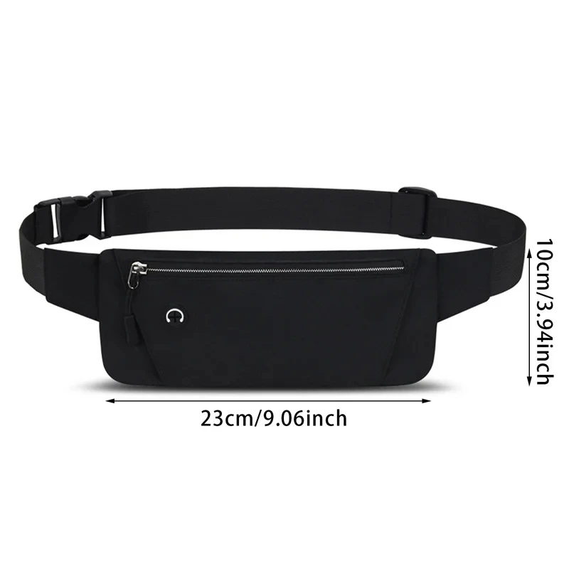 Running Waist Bag Sports Belt Pouch Mobile Phone Bag Men Women Waist Pack Lightweight Gym Sports Bag Waist Pack Adjustable Strap
