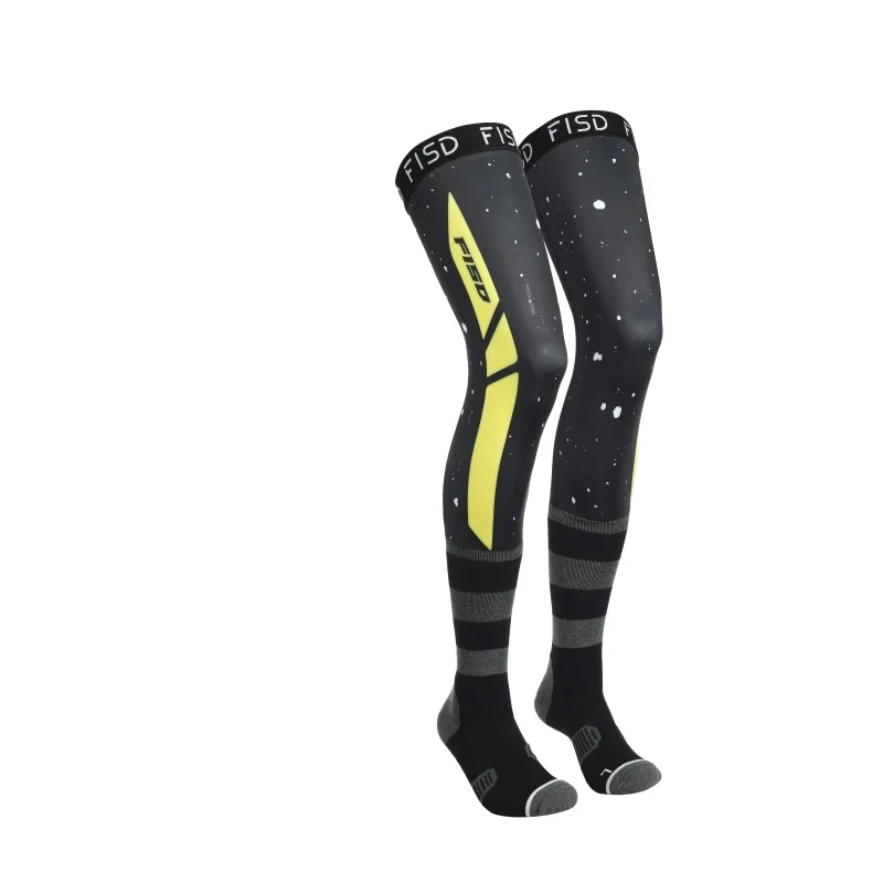 Motorcycle Compression Knee Brace, Enduro Sock, Motocross Knee Socks, ATV MX Knee Protection, Motorcycle Sports Sock, 202