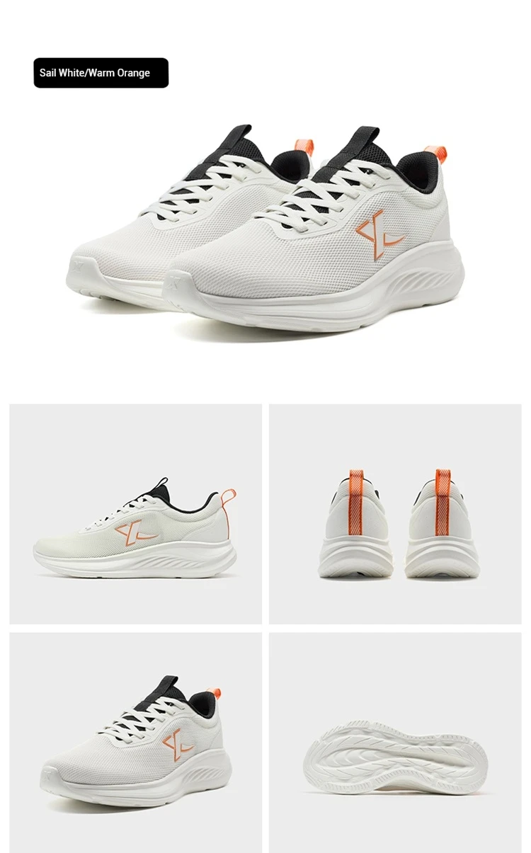 Xtep Running Shoes For Men 2025 Summer Breathable Mesh Shoes Soft-soled Shock Absorbing Lightweight Sports Shoes 875419110053