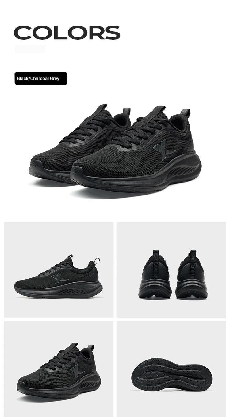 Xtep Running Shoes For Men 2025 Summer Breathable Mesh Shoes Soft-soled Shock Absorbing Lightweight Sports Shoes 875419110053