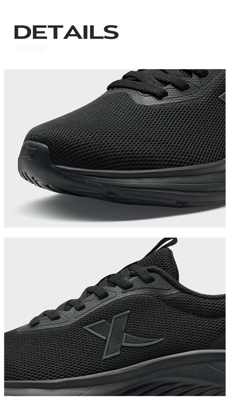 Xtep Running Shoes For Men 2025 Summer Breathable Mesh Shoes Soft-soled Shock Absorbing Lightweight Sports Shoes 875419110053