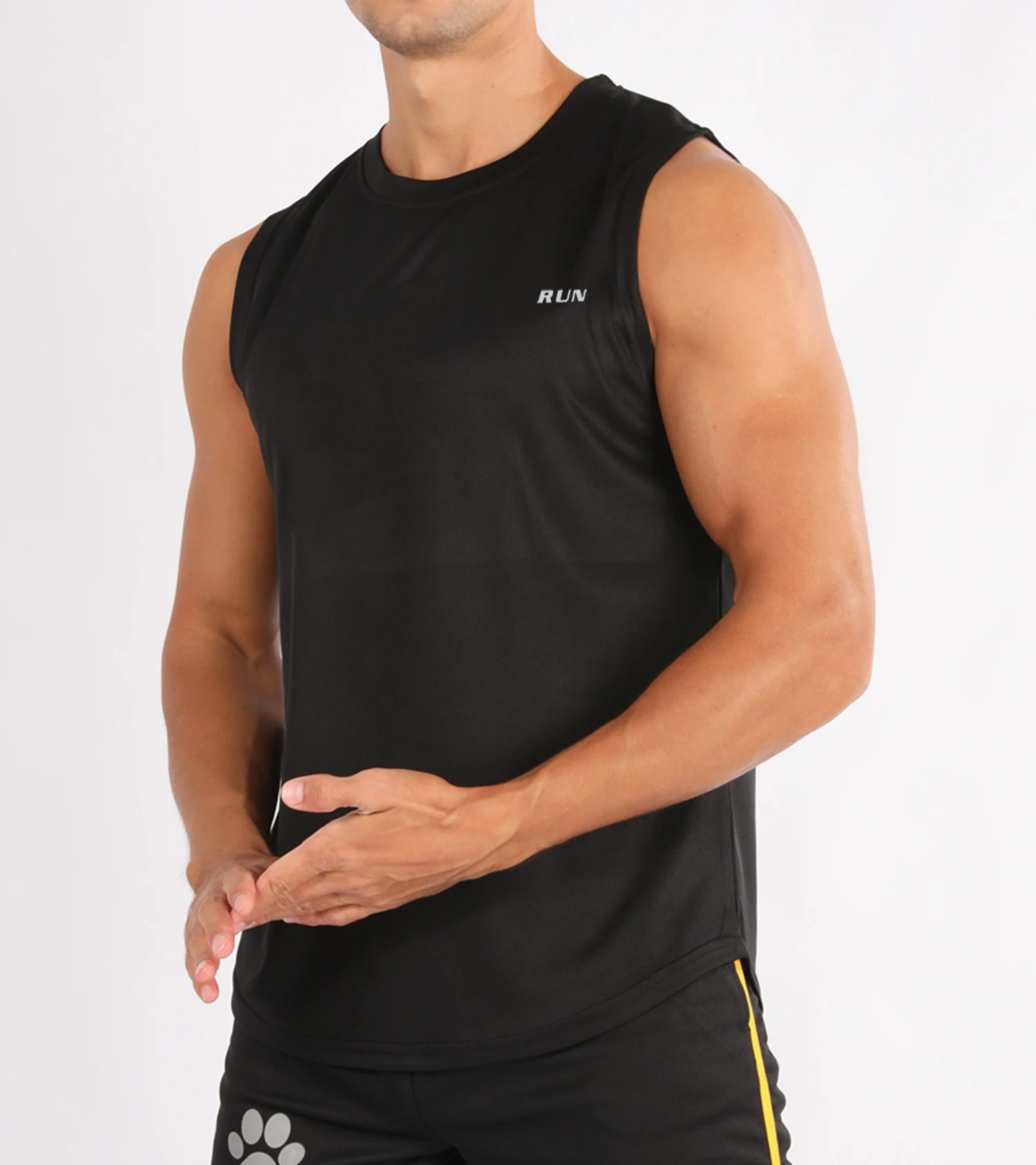 Men's Summer Fitness Vests, Fitness Training Clothes, Speed Fitness, Loose Sleeveless Shirts, Men's Fashion Basketball Vests