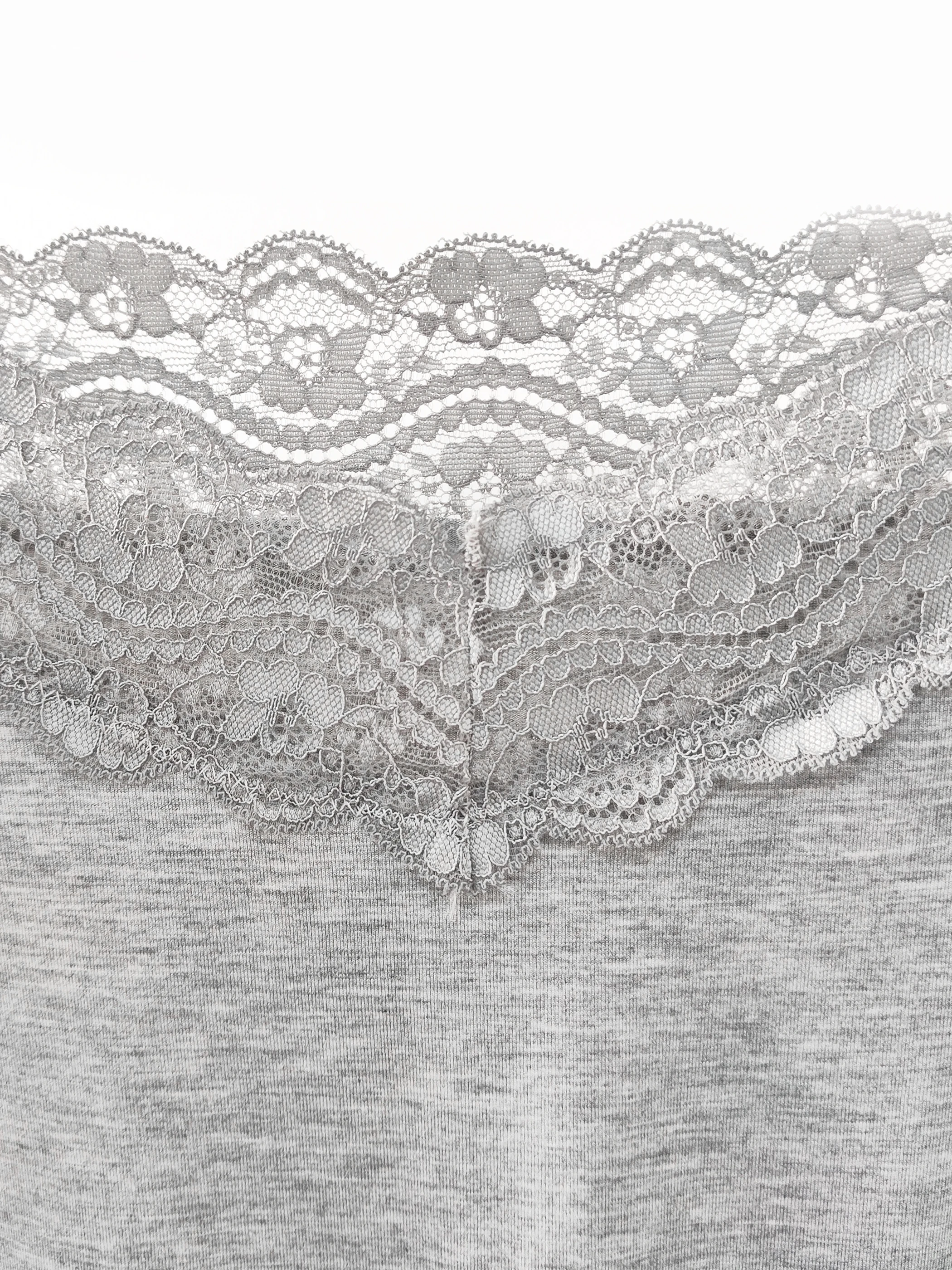 Lace Camisole for Women, Solid Color Casual Vest with Lace Splicing, Can Be Worn Inside or Outside