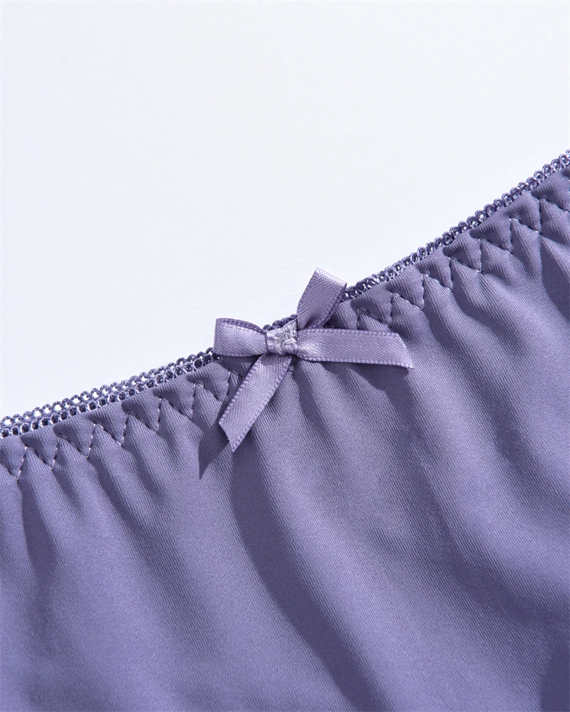 S-XXL Women Lace Panties Patchwork Seamless Underwear Sexy Luxury Hollow Out Solid Briefs Girls' Mid Rise Breathable Lingerie