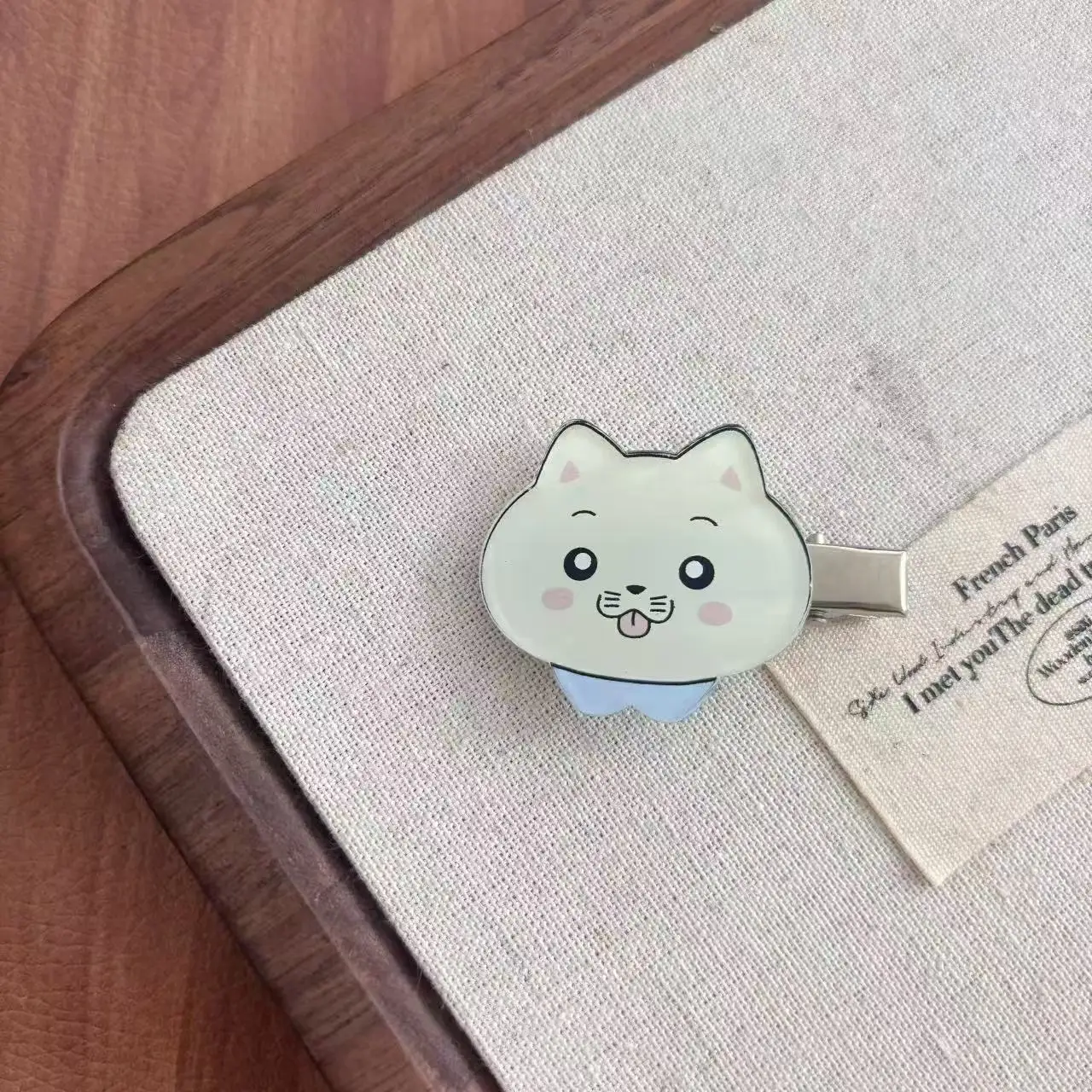 Anime The Summer Hikaru Died Tsujinaka Yoshiki Character Cosplay Hairpin Kawaii Cat Hairclip Jewelry Hair Accessories Gift Prop