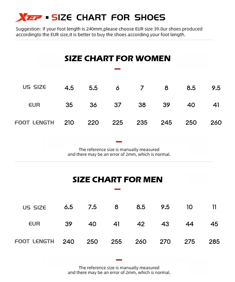 Xtep 2000km 5.0 Running Shoes Soft Universal Sneakers Cushion Durable Jogging Wear-Resistant Lightweight Shoes 874119110023