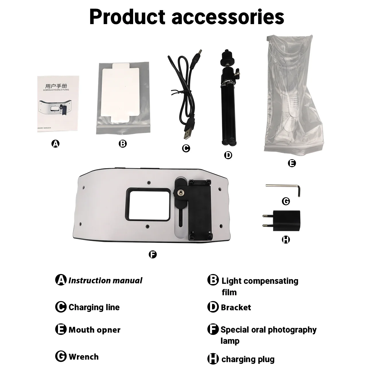 Dental Photography Oral Filling Lamp  Flash Light Supply Bright Environment Photo Macro Intraoral Light Dentistry