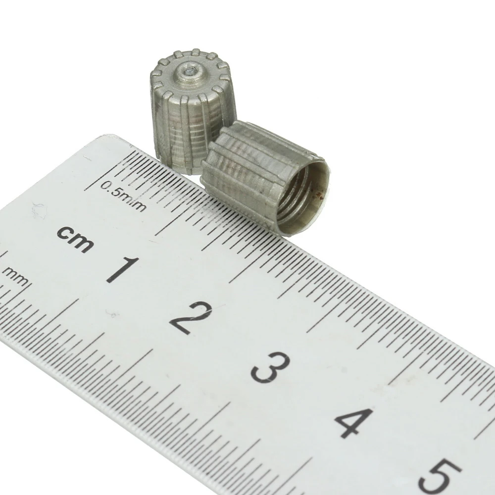 4/10/25/50Pcs Tire Valve Stem Caps, with O Rubber Ring, Universal Tyre Stem Covers for Cars SUVs Bike Bicycle Trucks Motorcycles