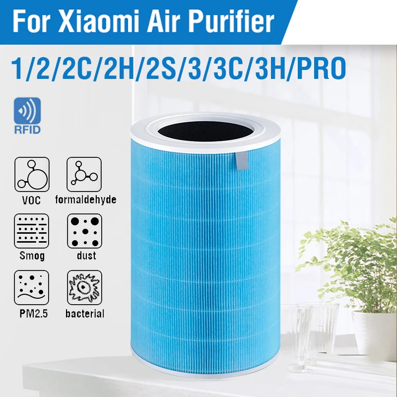 For Replacement Xiaomi Air Purifier 3H Filter Xiaomi Hepa Filter Xiaomi Air Purifier Filter M8R-FLH Air Purifier 2S Filter
