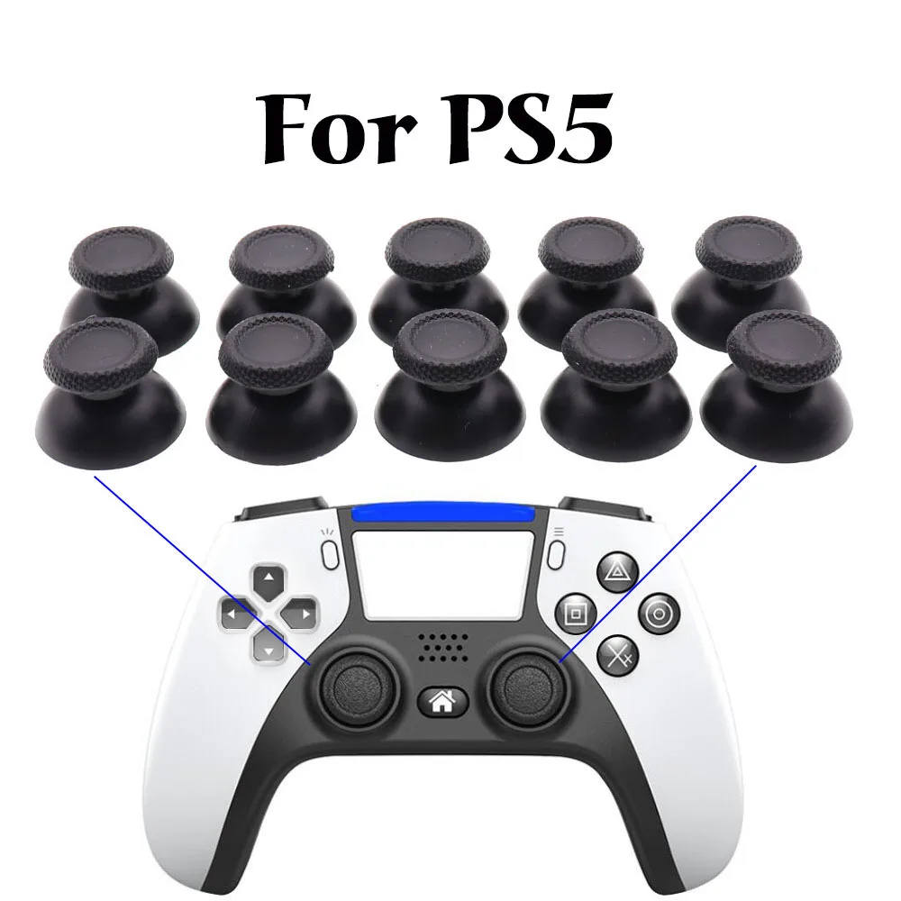 100Pcs 3D Analog Joystick Stick Replacement Module Mushroom Cap For Sony PS4 Playstation 4 5 PS5 Xbox one / 360 Thumbstick Cover