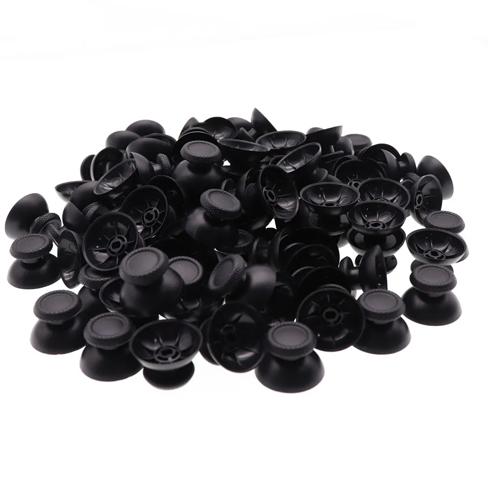 100Pcs 3D Analog Joystick Stick Replacement Module Mushroom Cap For Sony PS4 Playstation 4 5 PS5 Xbox one / 360 Thumbstick Cover