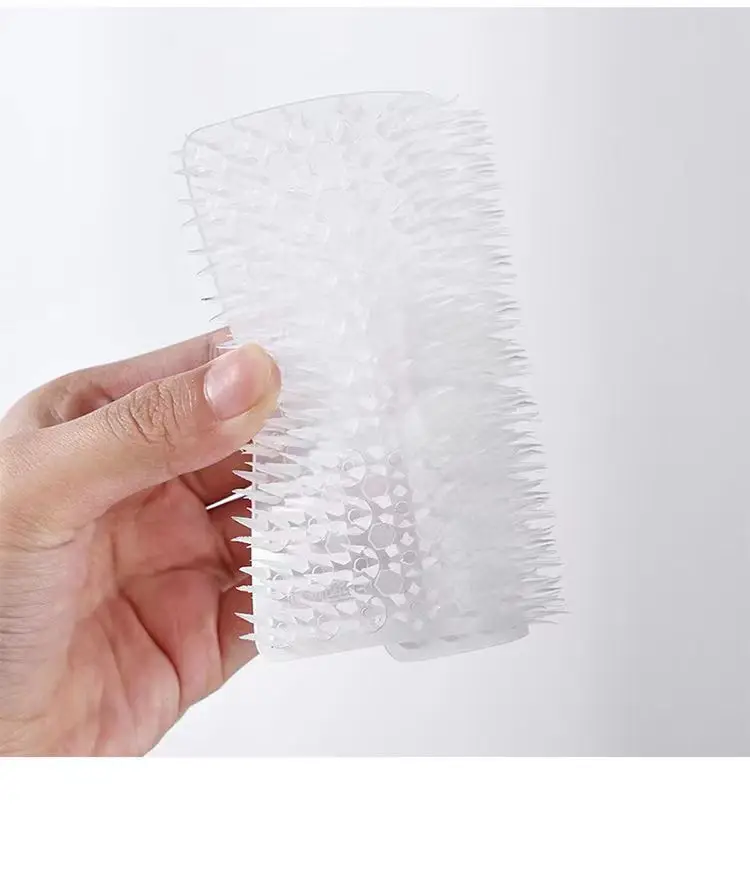 Kitchen Cleaning Tools Silicone Dish Scrubber Crevice Brush Household Fruit and Vegetable Clean Brush Cleaning Accessories