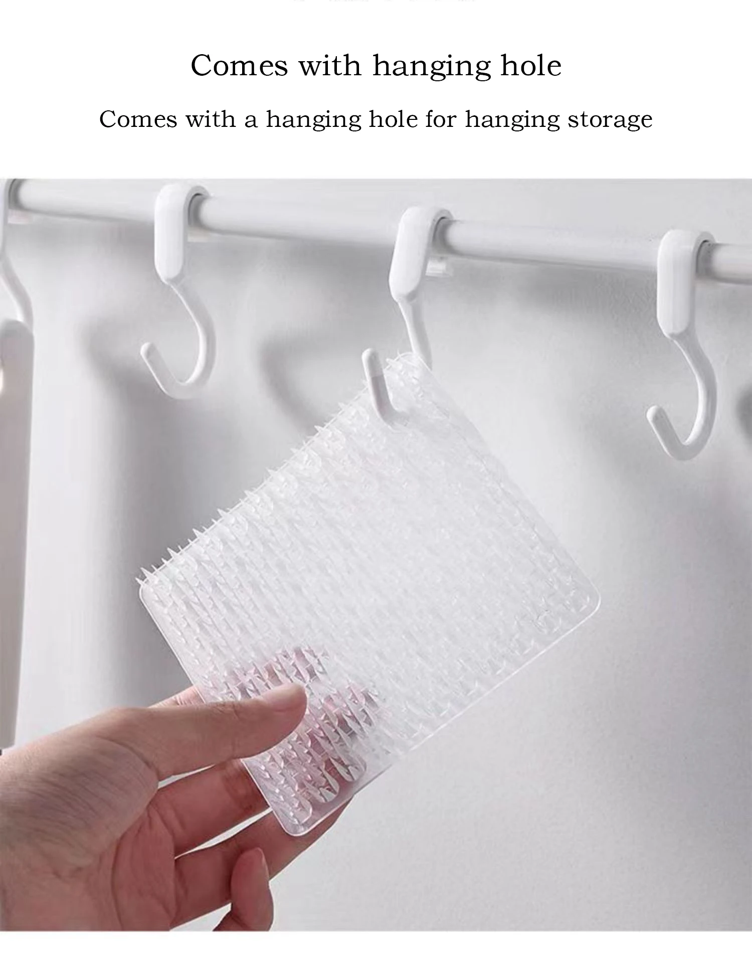 Kitchen Cleaning Tools Silicone Dish Scrubber Crevice Brush Household Fruit and Vegetable Clean Brush Cleaning Accessories