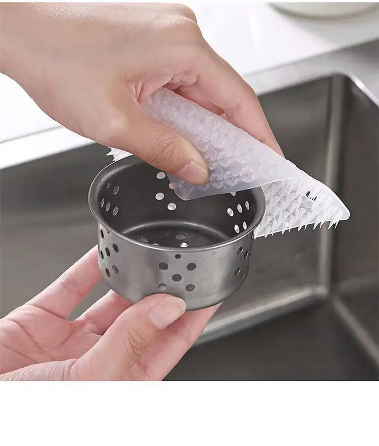 Kitchen Cleaning Tools Silicone Dish Scrubber Crevice Brush Household Fruit and Vegetable Clean Brush Cleaning Accessories