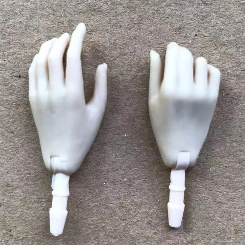 Universal 1/6 Doll Hands DIY Doll Decors Fashion Gesture Doll Hands Feet Accessories White Beige Color Doll Parts Girl Gifts Toy