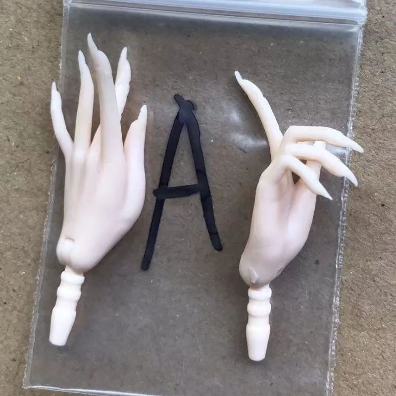 Universal 1/6 Doll Hands DIY Doll Decors Fashion Gesture Doll Hands Feet Accessories White Beige Color Doll Parts Girl Gifts Toy