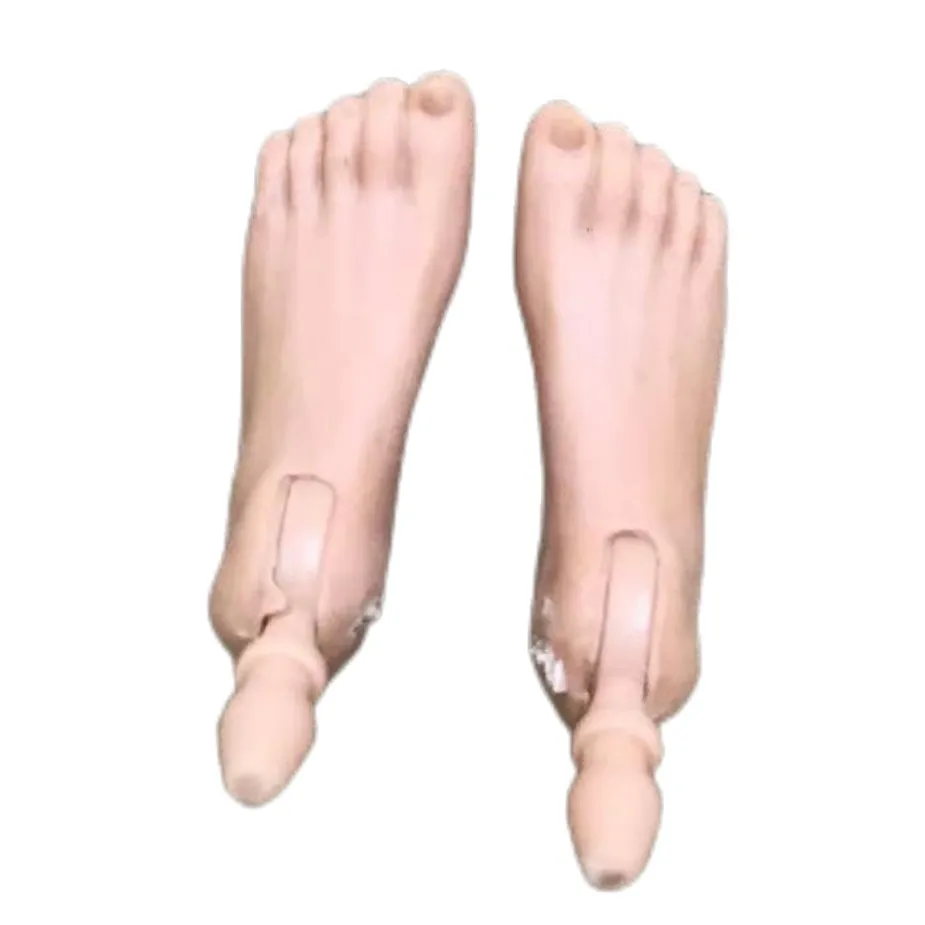 Universal 1/6 Doll Hands DIY Doll Decors Fashion Gesture Doll Hands Feet Accessories White Beige Color Doll Parts Girl Gifts Toy