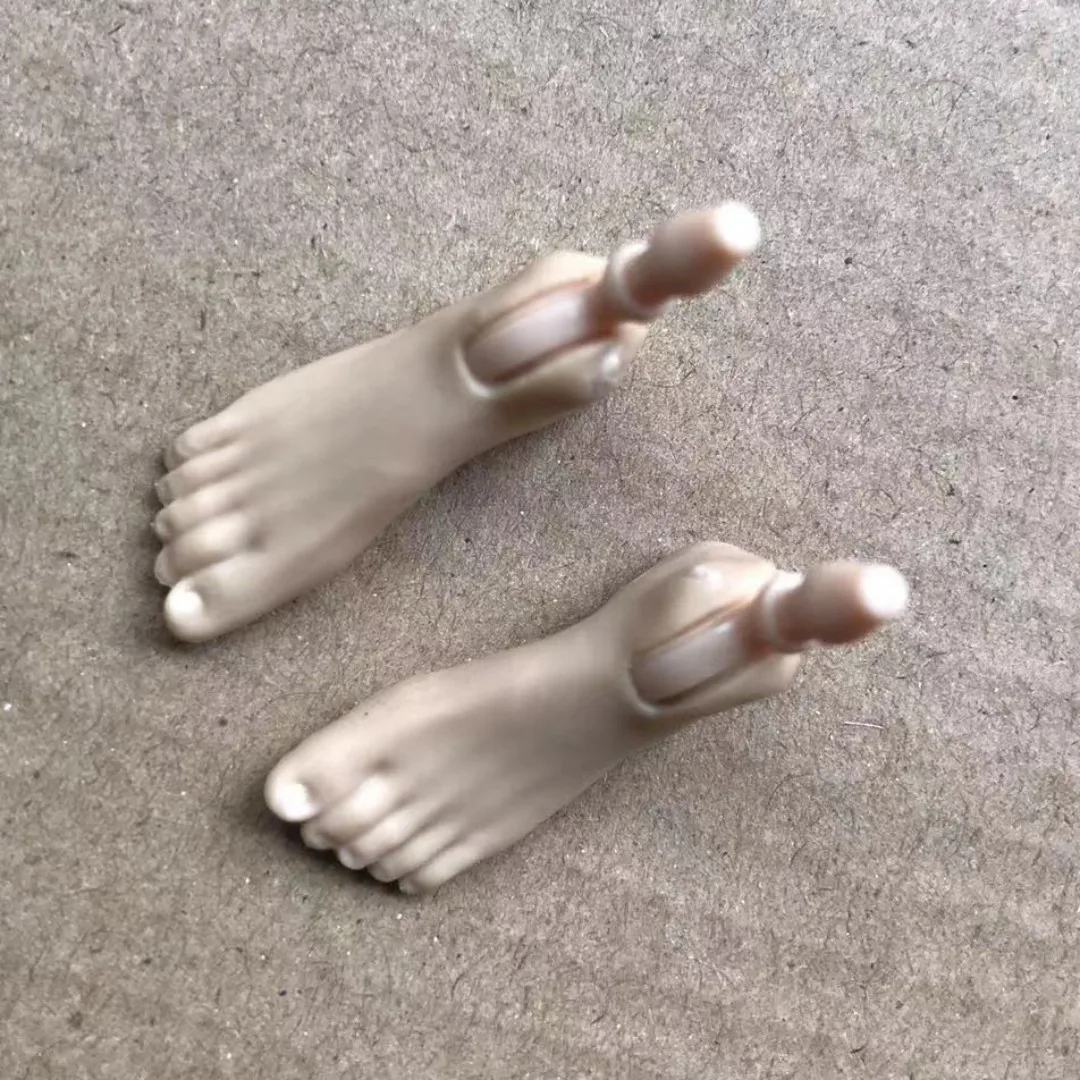 Universal 1/6 Doll Hands DIY Doll Decors Fashion Gesture Doll Hands Feet Accessories White Beige Color Doll Parts Girl Gifts Toy